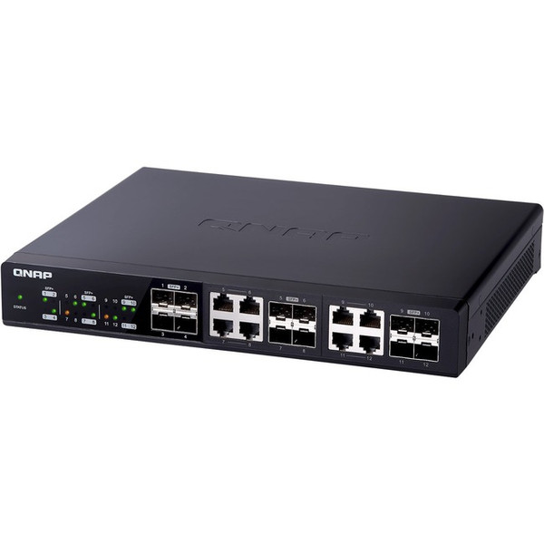 Switch QNAP - QSW-1208-8C - non mangeable